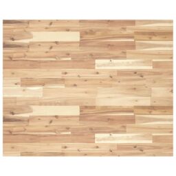 Berkfield Home Desk Top Untreated 100x80x2 cm Solid Wood Acacia in Brown - Size: 100 x 80 x 2 cm - thumbnail 1