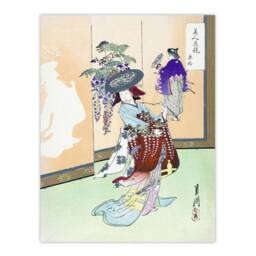 Artery8 Ogata Gekko Framed Wall Art Print Dancing Woman Japan Performer - Size: A4 - thumbnail 3