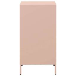Berkfield Home Sideboard Pink 35x39x73.5 cm Cold-rolled Steel - thumbnail 6
