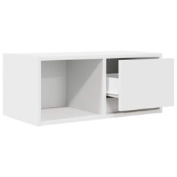 Berkfield Home TV Cabinet White 60x31x25.5 cm Engineered Wood - thumbnail 5
