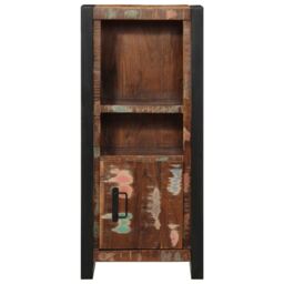 Berkfield Home Bathroom Cabinet 40x30x90 cm Solid Wood Reclaimed in Brown - Size: 40 x 30 x 90 cm - thumbnail 3