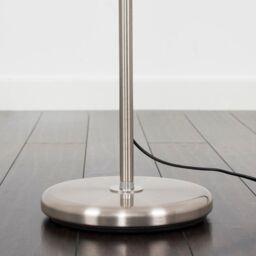 ValueLights Flexi Neck Silver Floor Lamp - thumbnail 4