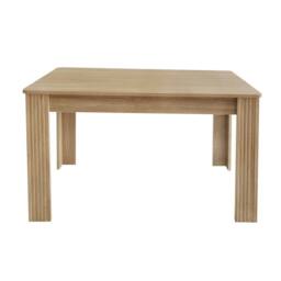 ModernLuxe MDF rectangular dining table with modern style & simple design in Natural - thumbnail 7