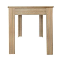 ModernLuxe MDF rectangular dining table with modern style & simple design in Natural - thumbnail 9