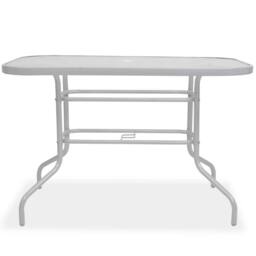 Berkfield Home 8 Piece Outdoor Dining Set Steel & Textilene Grey - thumbnail 4