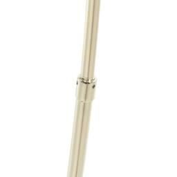 Wyld and Coco Aura Arc Floor Lamp 188cm - Gold Arc with Chrome Leg - thumbnail 6