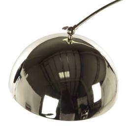 Wyld and Coco Aura Arc Floor Lamp 188cm - Gold Arc with Chrome Leg - thumbnail 5