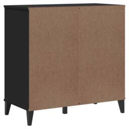 Berkfield Home Sideboard VIKEN Black 80x40x80 cm Engineered Wood - Size: 80 x 40 x 80 cm - thumbnail 8