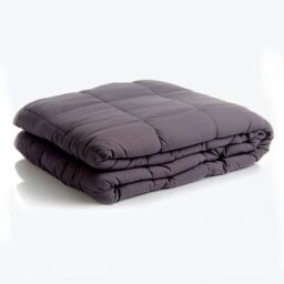 Allure Bath Fashions Slumber Weighted Blanket for Sleep, Stress, & Anxiety - 9KG, 152 x 203cm in Charcoal - Size: 152 x 203 cm