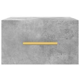 Berkfield Home Wall-mounted Bedside Cabinets 2 pcs Concrete Grey 35x35x20 cm - Size: 35 x 35 x 20 cm - thumbnail 6
