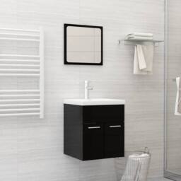 Berkfield Home Built-in Basin with Faucet 42x39x18 cm Ceramic White - Size: 42 x 39 x 18 cm - thumbnail 2