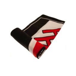 Fulham FC Fleece Pulse Blanket in Black - thumbnail 1