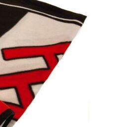 Fulham FC Fleece Pulse Blanket in Black - thumbnail 2