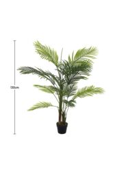 Living and Home 130Cm Artificial Palm Tree in Pot in Natural - thumbnail 2