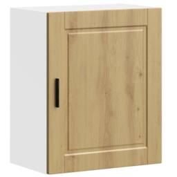 Berkfield Home Kitchen Wall Cabinets 2 pcs¬†Porto Artisan Oak Engineered Wood in Brown - thumbnail 5