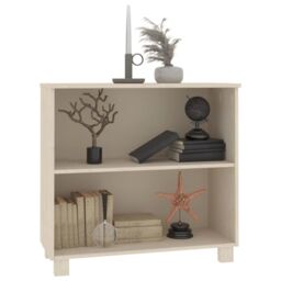 Berkfield Home Sideboard HAMAR Honey Brown 85x35x80 cm Solid Wood Pine - Size: 85 x 35 x 80 cm - thumbnail 5