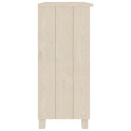 Berkfield Home Sideboard HAMAR Honey Brown 85x35x80 cm Solid Wood Pine - Size: 85 x 35 x 80 cm - thumbnail 4