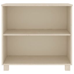 Berkfield Home Sideboard HAMAR Honey Brown 85x35x80 cm Solid Wood Pine - Size: 85 x 35 x 80 cm - thumbnail 3