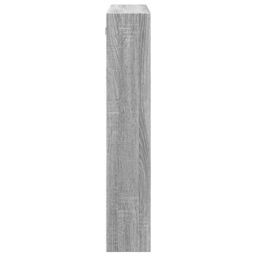 Berkfield Home Wall Cabinet Grey Sonoma 80x15x80 cm Engineered Wood - Size: 80 x 15 x 80 cm - thumbnail 5