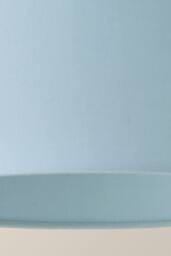 ValueLights Reni Duck Egg Blue Fabric Easy Fit Drum Ceiling Lamp Shade - Size: Small - thumbnail 5