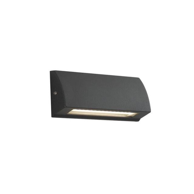 Netlighting SHELBY Outdoor LED Down Light Anthracite IP54 120lm 4000K 13x5.5x3cm in Black - Size: 13x5.5x3 cm - image 1