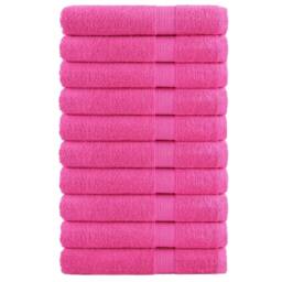 Berkfield Home Premium Towels SOLUND 10 pcs Pink 100x200 cm 600 gsm - thumbnail 2