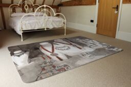 Benjamin Tate Design Field Day Jewellery Rug in Natural - Size: Large - thumbnail 3