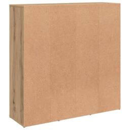 Berkfield Home Classic Book Cabinet Artisan Oak 98x29x97.5 cm in Brown - thumbnail 7