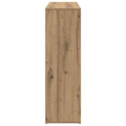 Berkfield Home Classic Book Cabinet Artisan Oak 98x29x97.5 cm in Brown - thumbnail 6