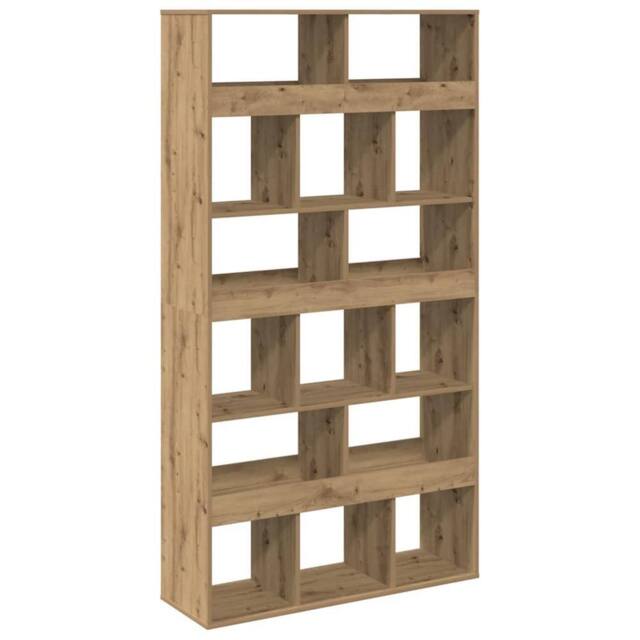 Berkfield Home Bookcase Artisan Oak 100x33x187.5 cm Engineered Wood in Brown - image 1