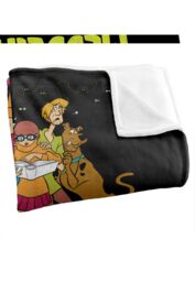 Warner Brothers Scooby Doo Officially Licensed Silky Touch Super Soft Throw Blanket 152 x 127 cm in White - thumbnail 3