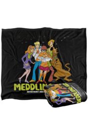 Warner Brothers Scooby Doo Officially Licensed Silky Touch Super Soft Throw Blanket 152 x 127 cm in White - thumbnail 2