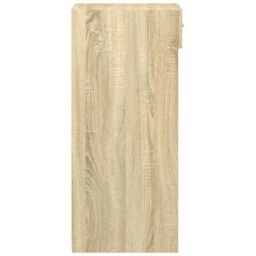 Berkfield Home Sideboard Sonoma Oak 30x42.5x93 cm Engineered Wood in Brown - thumbnail 5