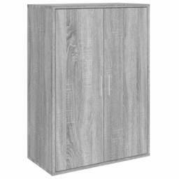 Berkfield Home Sideboard Grey Sonoma 60x31x84 cm Engineered Wood - Size: 60 x 31 x 84 cm - thumbnail 3