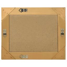 Berkfield Home Wall Mirror Baroque Style 50x40 cm Gold - thumbnail 3