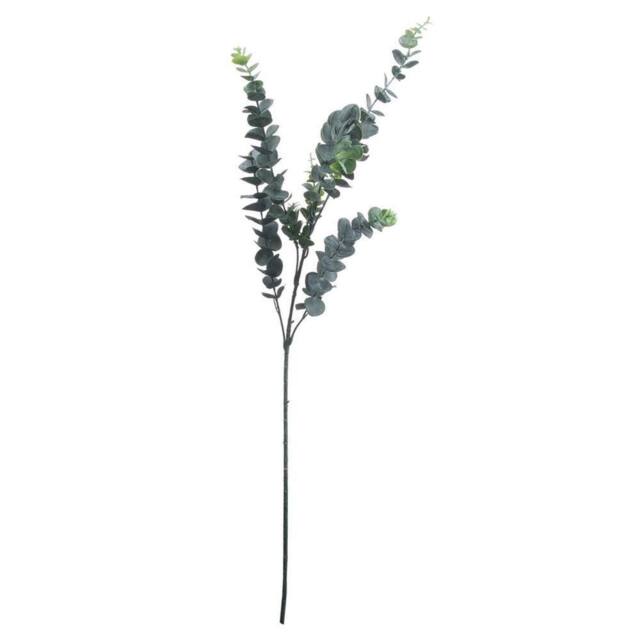 Hill Interiors Artificial Tall Single Stem Silver Dollar Eucalyptus in Green - image 1