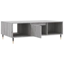 Berkfield Home Coffee Table Grey Sonoma 104x60x35 cm Engineered Wood - Size: 104 x 60 x 35 cm - thumbnail 6
