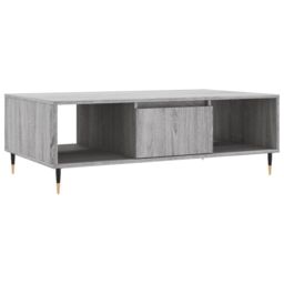Berkfield Home Coffee Table Grey Sonoma 104x60x35 cm Engineered Wood - Size: 104 x 60 x 35 cm - thumbnail 2