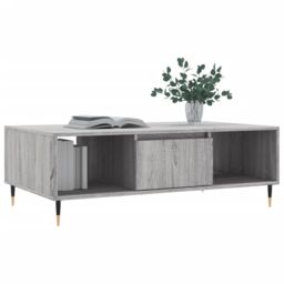 Berkfield Home Coffee Table Grey Sonoma 104x60x35 cm Engineered Wood - Size: 104 x 60 x 35 cm - thumbnail 3