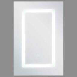 Wyld and Coco LED Bathroom Mirror Cabinet 40 x 60 cm White - thumbnail 4