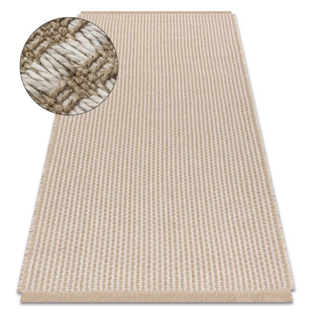 RugsX Jute Rug in Yellow - Size: 60 cm x 100 cm - image 1