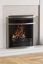 Home Discount Fire Vida Buckton Fire Guard Nickel Fireplace Shield Protector in Grey - thumbnail 1