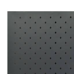 Berkfield Home 5-Panel Room Divider Anthracite 200x180 cm Steel in Black - thumbnail 5