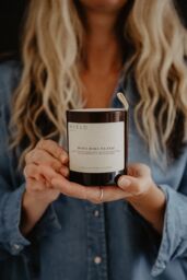 Imvelo Candle Co Signature Candle - Bora Bora Island in Amber - thumbnail 2