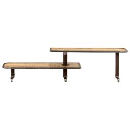 Berkfield Home TV Cabinet 160x30x40 cm Solid Mango Wood in Brown - Size: 160 x 30 x 40 cm - thumbnail 2