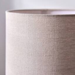 Pagazzi Marston Satin Nickel Table Lamp in Silver - thumbnail 5