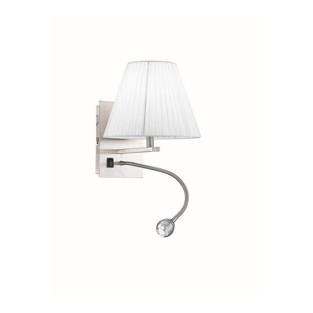 Netlighting HELLY LED Reading Light White 160lm 4500K 20x24x25cm - Size: 20 x 24 x 25 cm