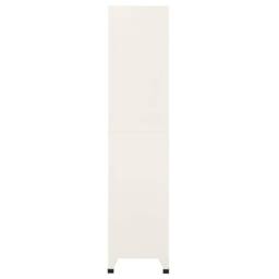 Berkfield Home Locker Cabinet Grey & Blue 90x40x180 cm Steel - Size: 90 x 40 x 180 cm - thumbnail 4