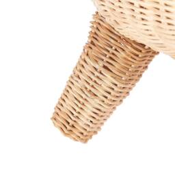 Wyld and Coco Wicker Giraffe Basket Natural Rattan Toy Hamper - thumbnail 8