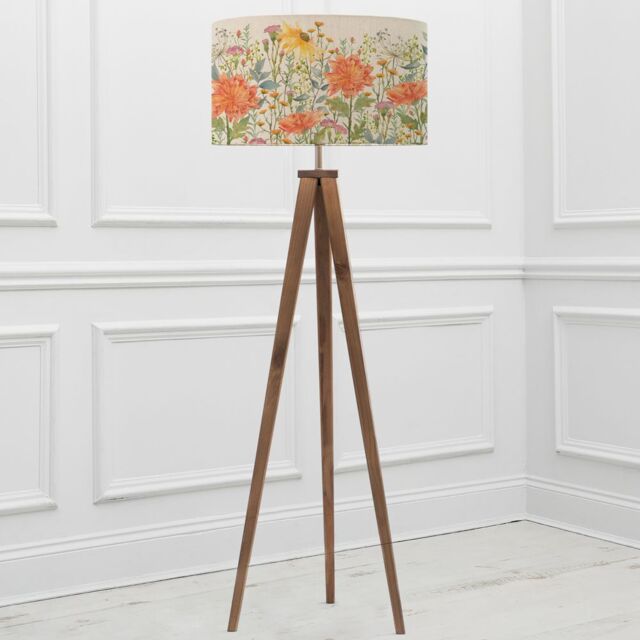 Voyage Maison Aratus Floor Lamp With Delamere Eva Lampshade in Off-White - image 1